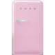 SMEG Frigorífico 1 puerta  FAB10RPK6. Cíclico. Rosa. Clase E